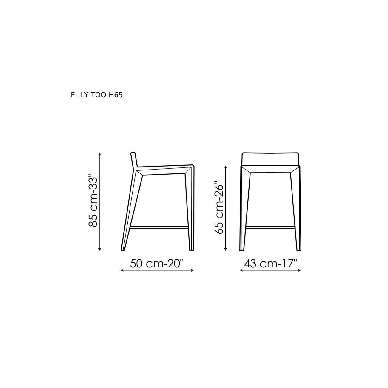 BONALDO FILLY TOO SGABELLO