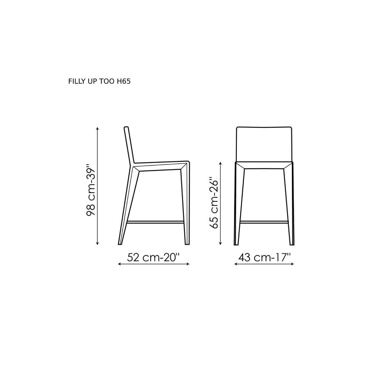 BONALDO FILLY TOO SGABELLO