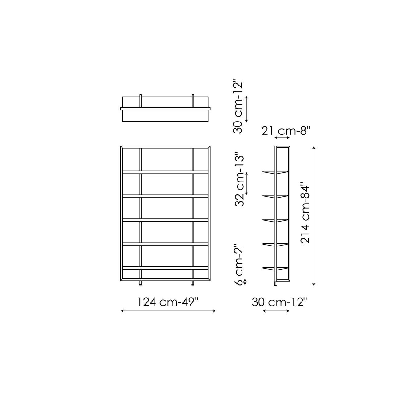 BONALDO ALIX LIBRERIA A PARETE