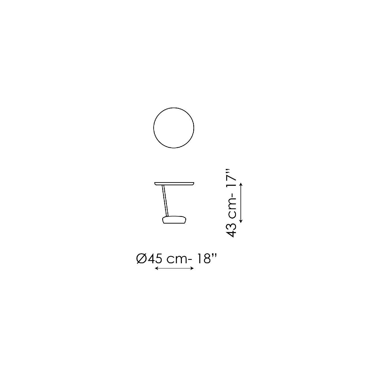 BONALDO LUPINO TAVOLINO