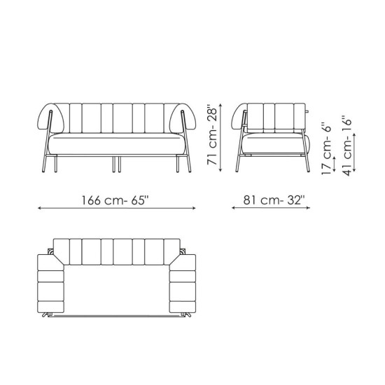 BONALDO TIRELLA DIVANO