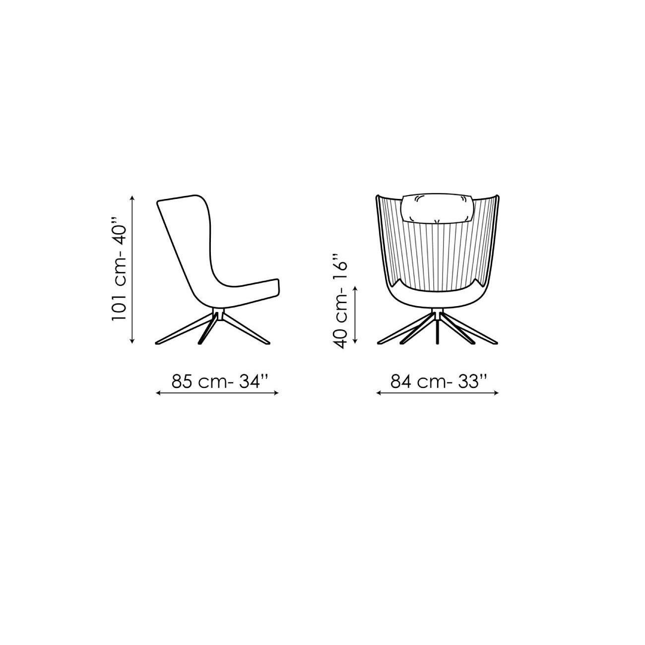 BONALDO COLIBRÌ POLTRONA