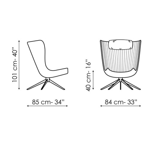 BONALDO COLIBRÌ POLTRONA