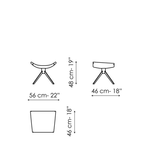 BONALDO COLIBRÌ POLTRONA