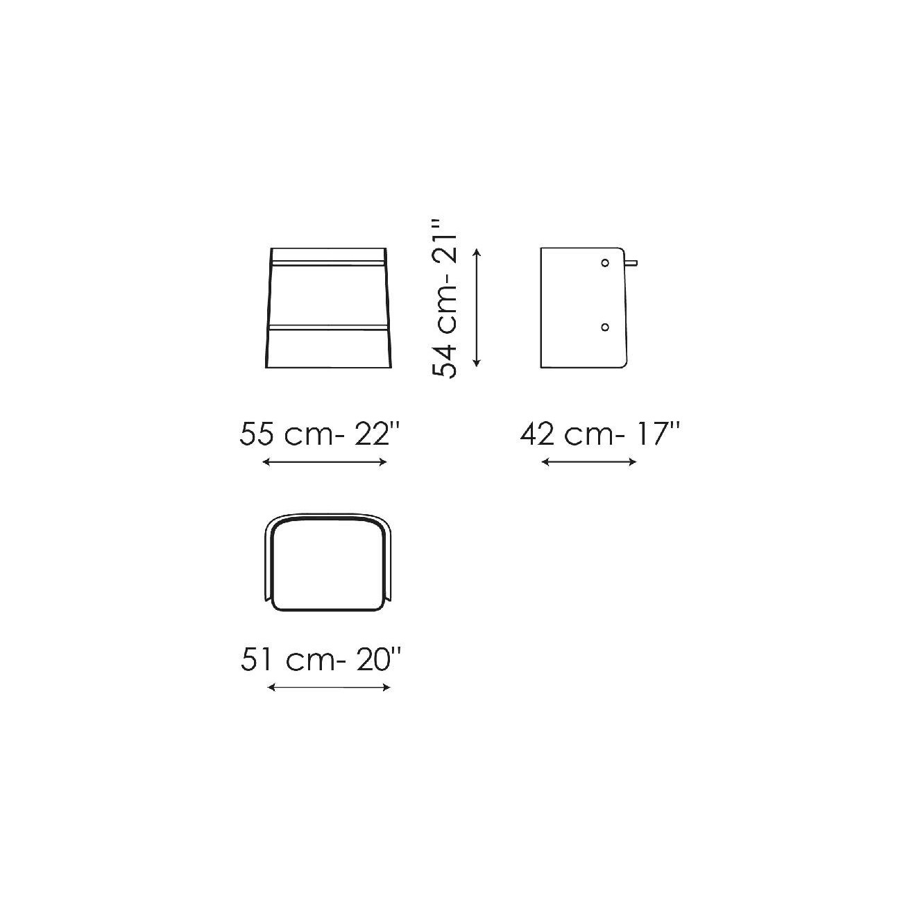 BONALDO PARENTESI COMODINO