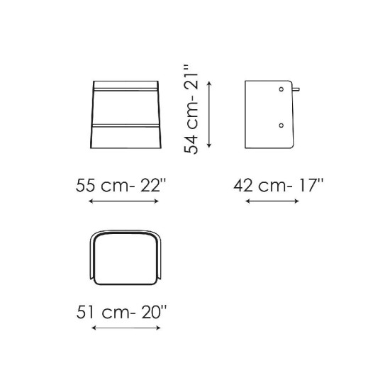 BONALDO PARENTESI COMODINO