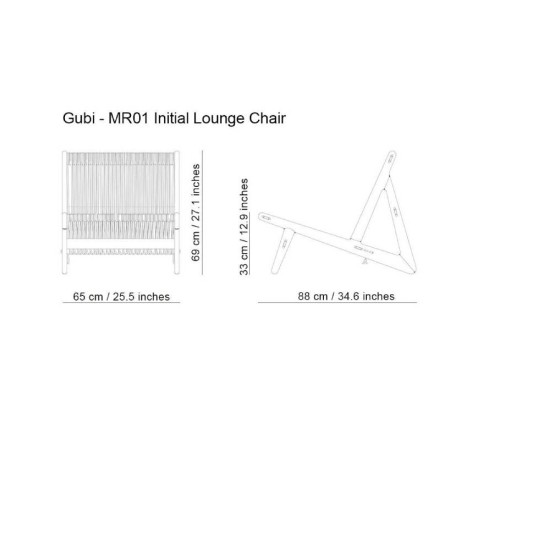 GUBI MR01 POLTRONCINA