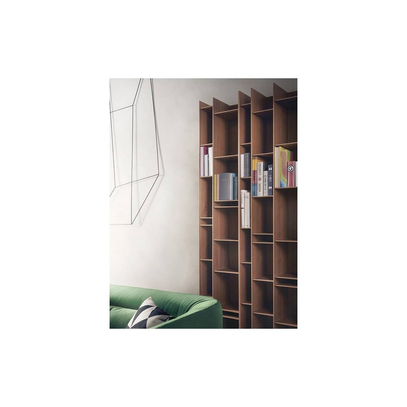 MDF ITALIA RANDOM WOOD LIBRERIA