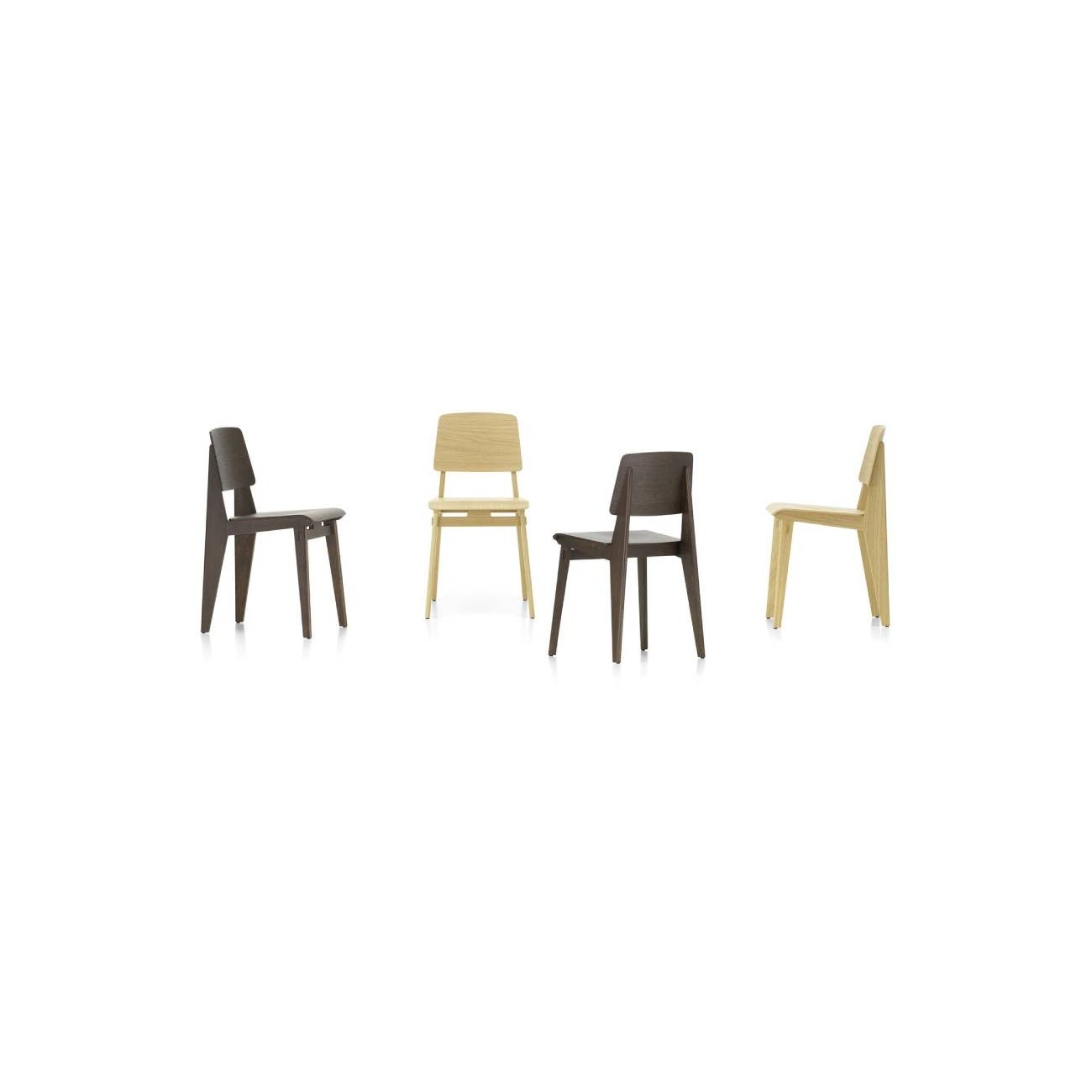 VITRA CHAISE TOUT BOIS SEDIA