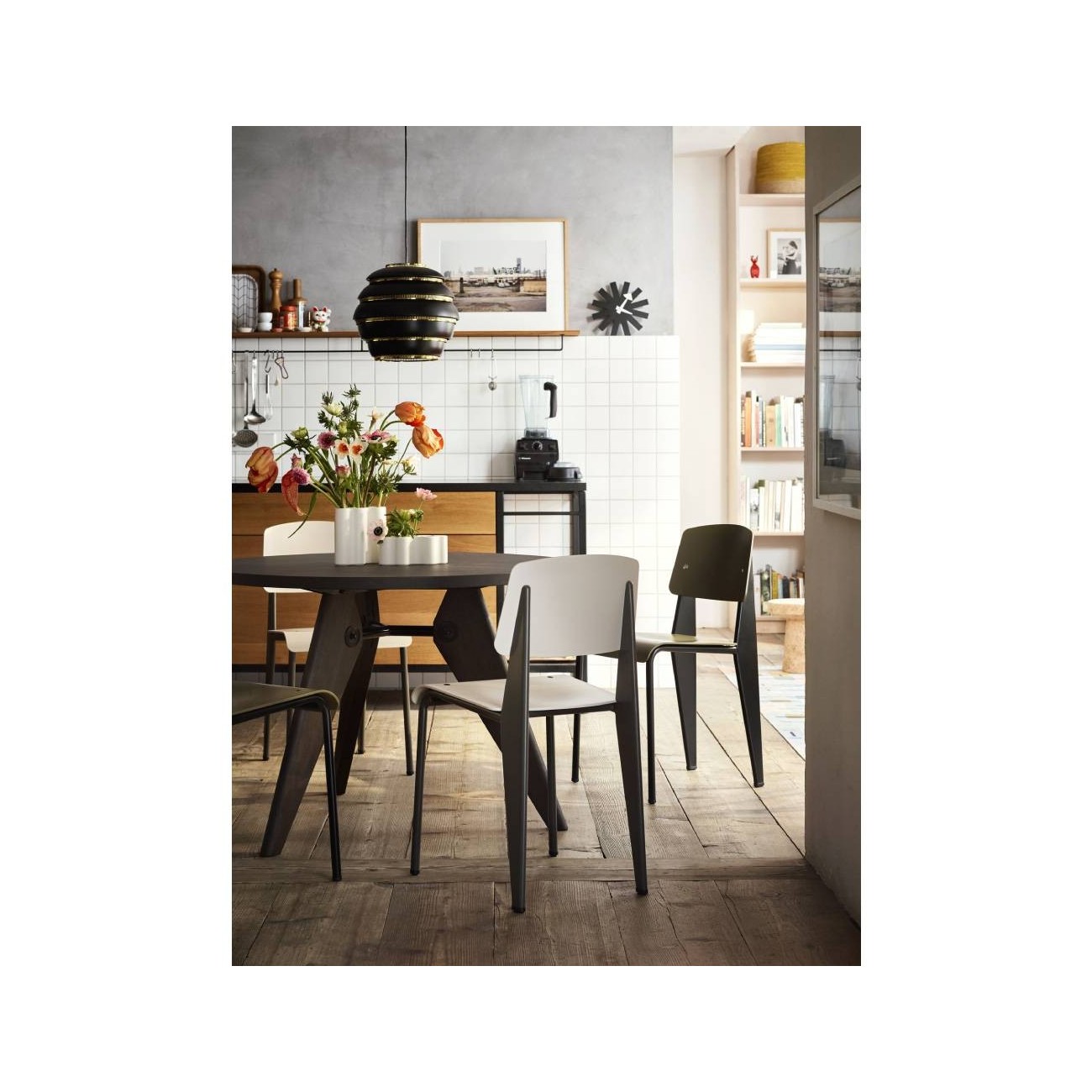 VITRA CHAISE TOUT BOIS SEDIA
