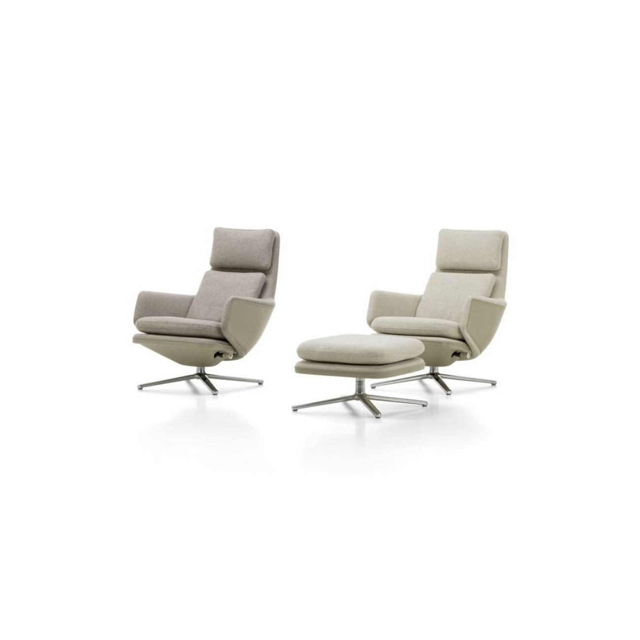 VITRA GRAND RELAX POLTRONA E POGGIAPIEDI