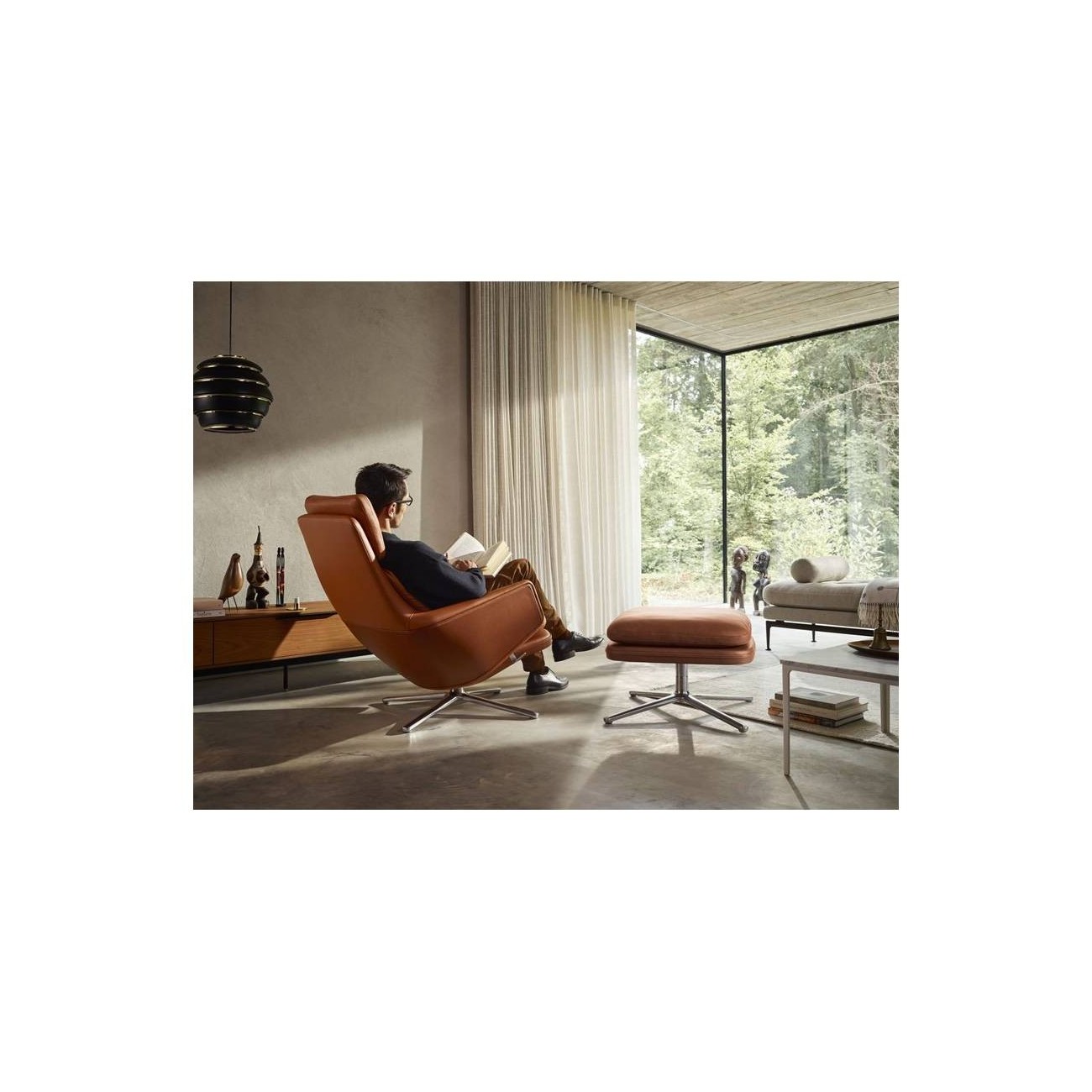 VITRA GRAND RELAX POLTRONA E POGGIAPIEDI