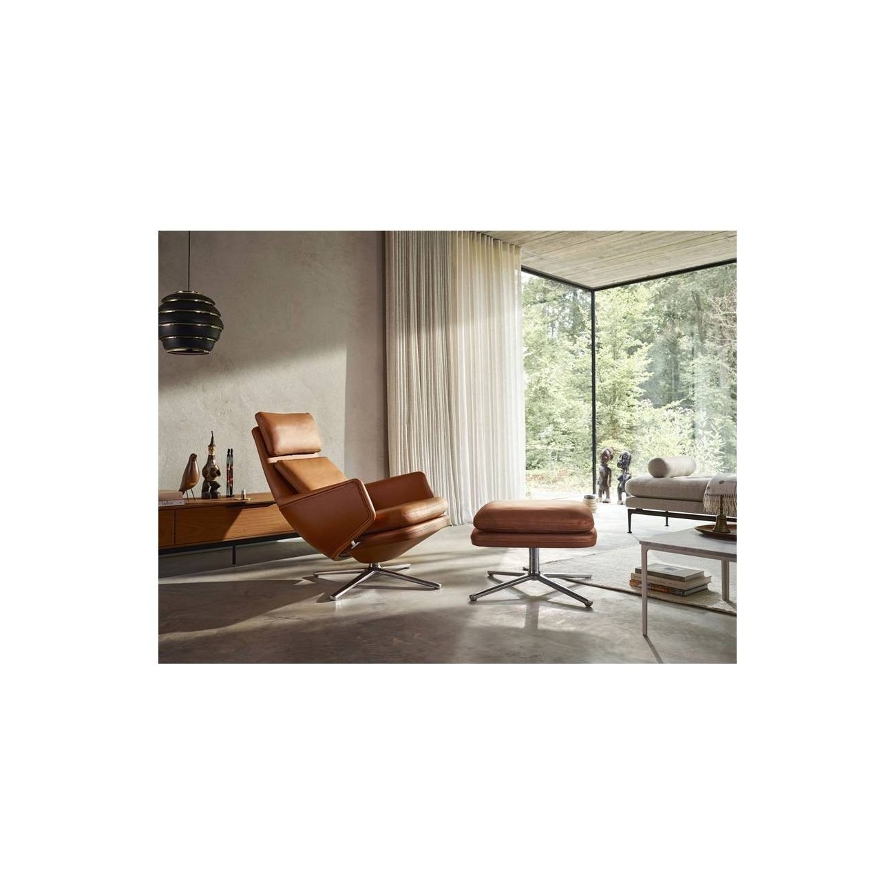 VITRA GRAND RELAX POLTRONA E POGGIAPIEDI