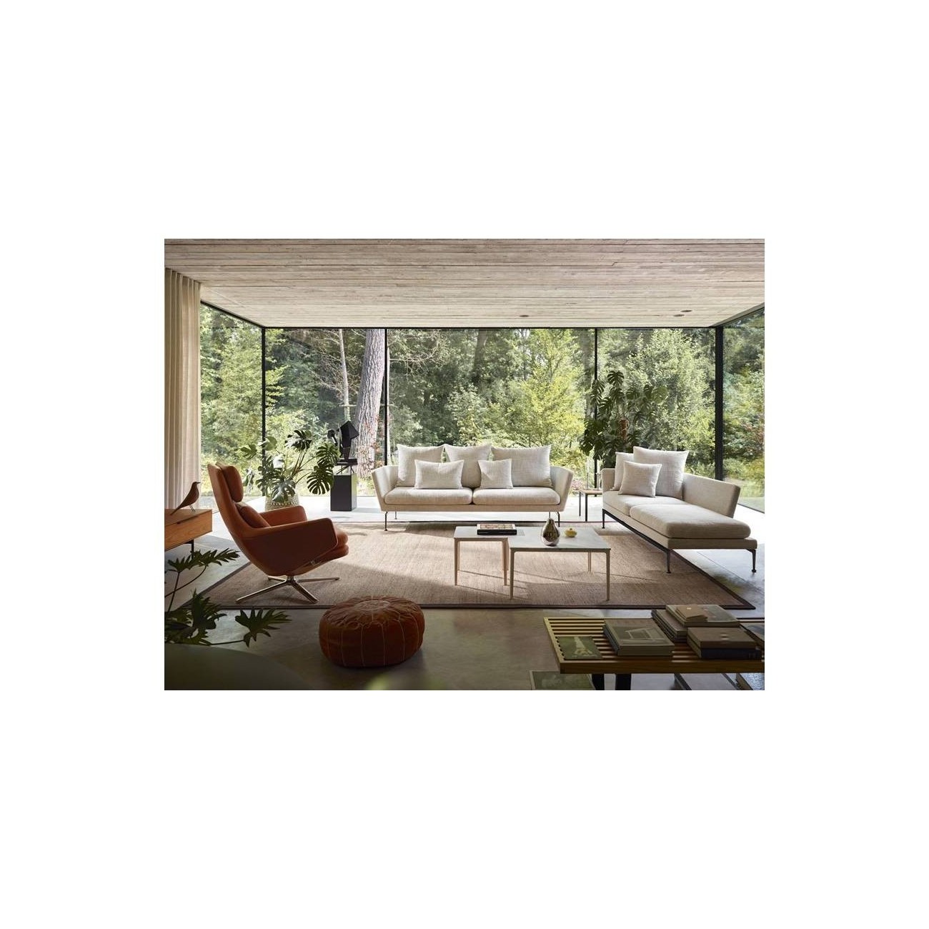 VITRA GRAND RELAX POLTRONA E POGGIAPIEDI