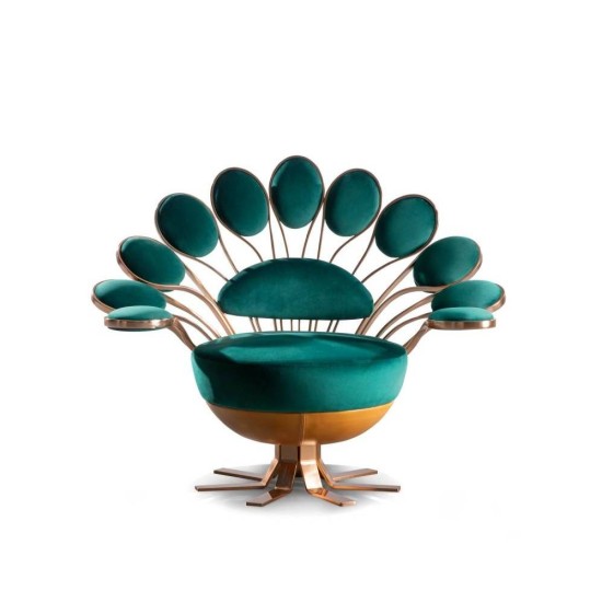 VISIONNAIRE PAVONE POLTRONA