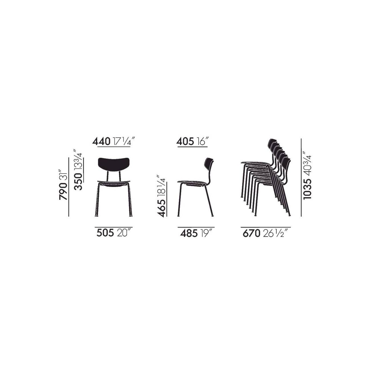 VITRA MOCA SEDIA