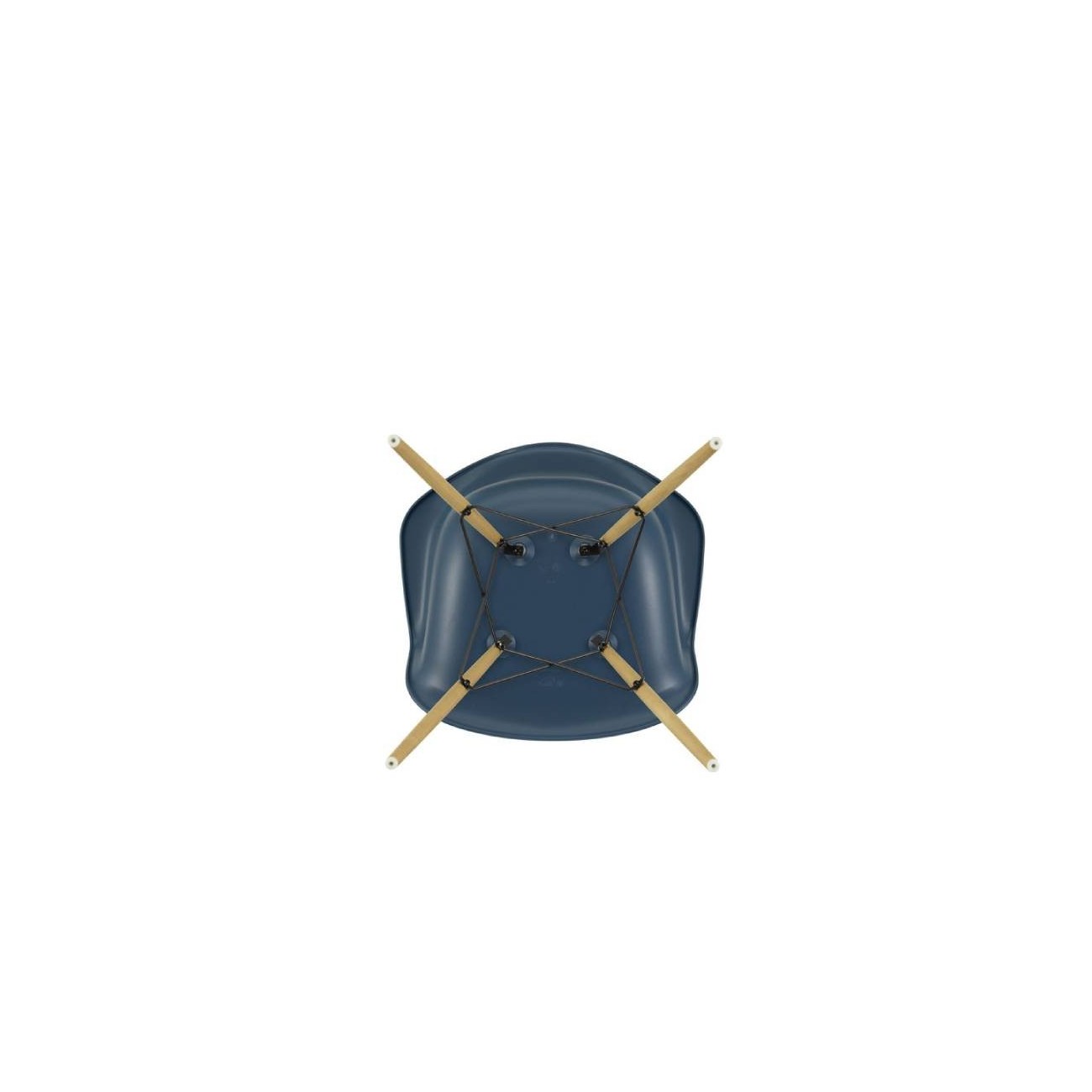 VITRA EAMES PLASTIC CHAIR DAW SEDIA