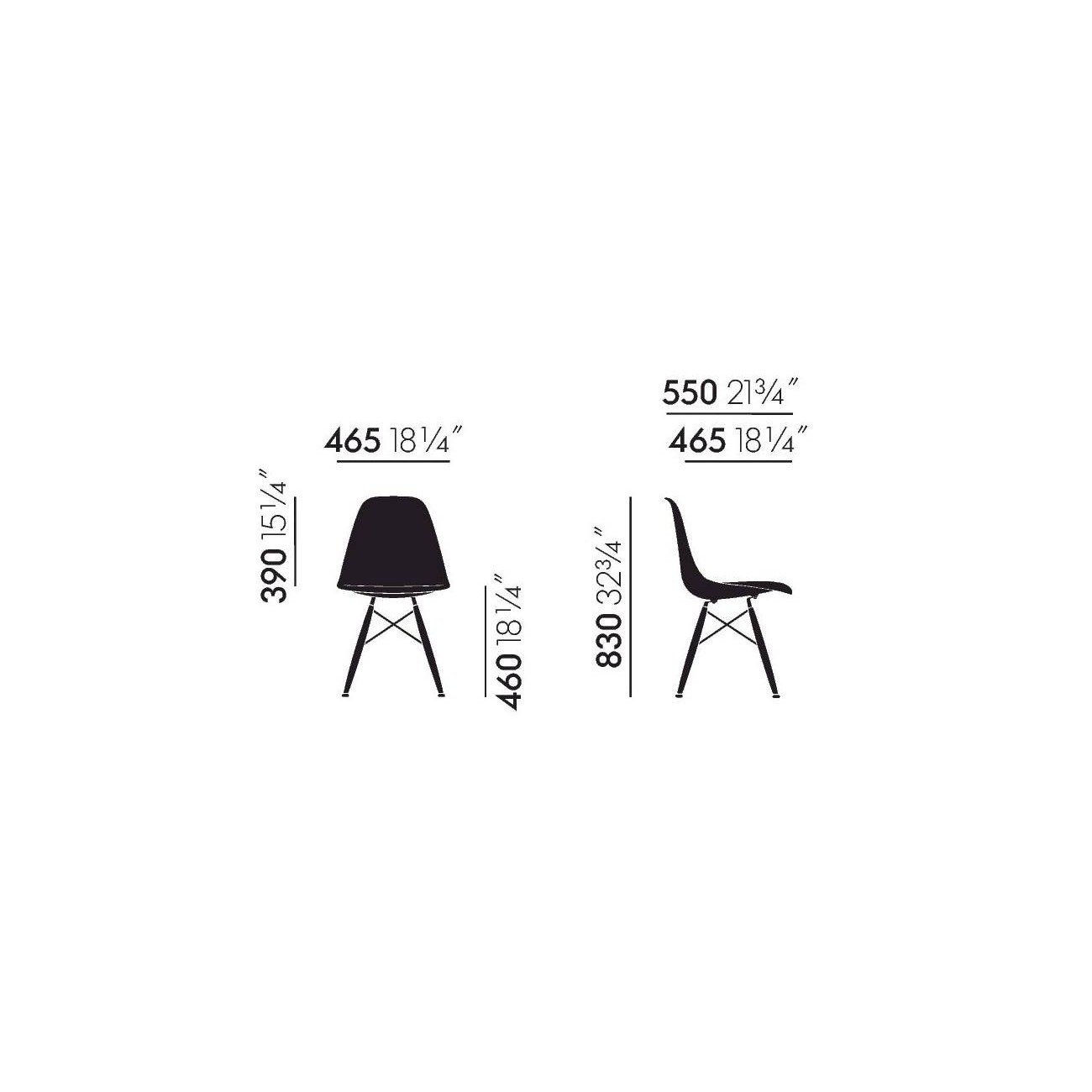 VITRA DSW SEDIA