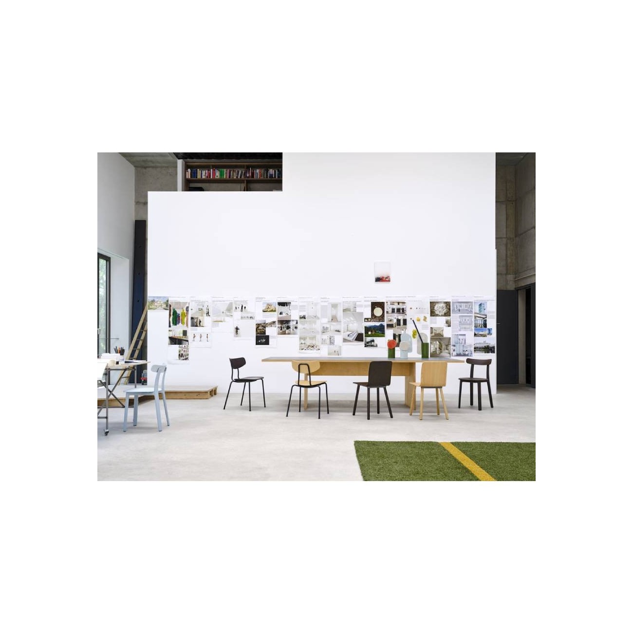 VITRA HAL PLY WOOD SEDIA