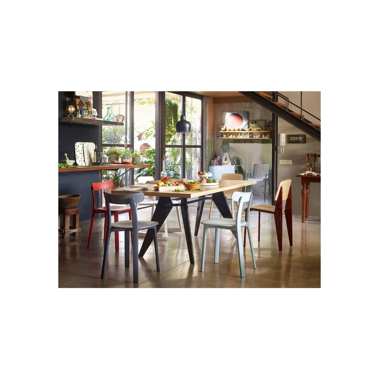 VITRA HAL PLY WOOD SEDIA