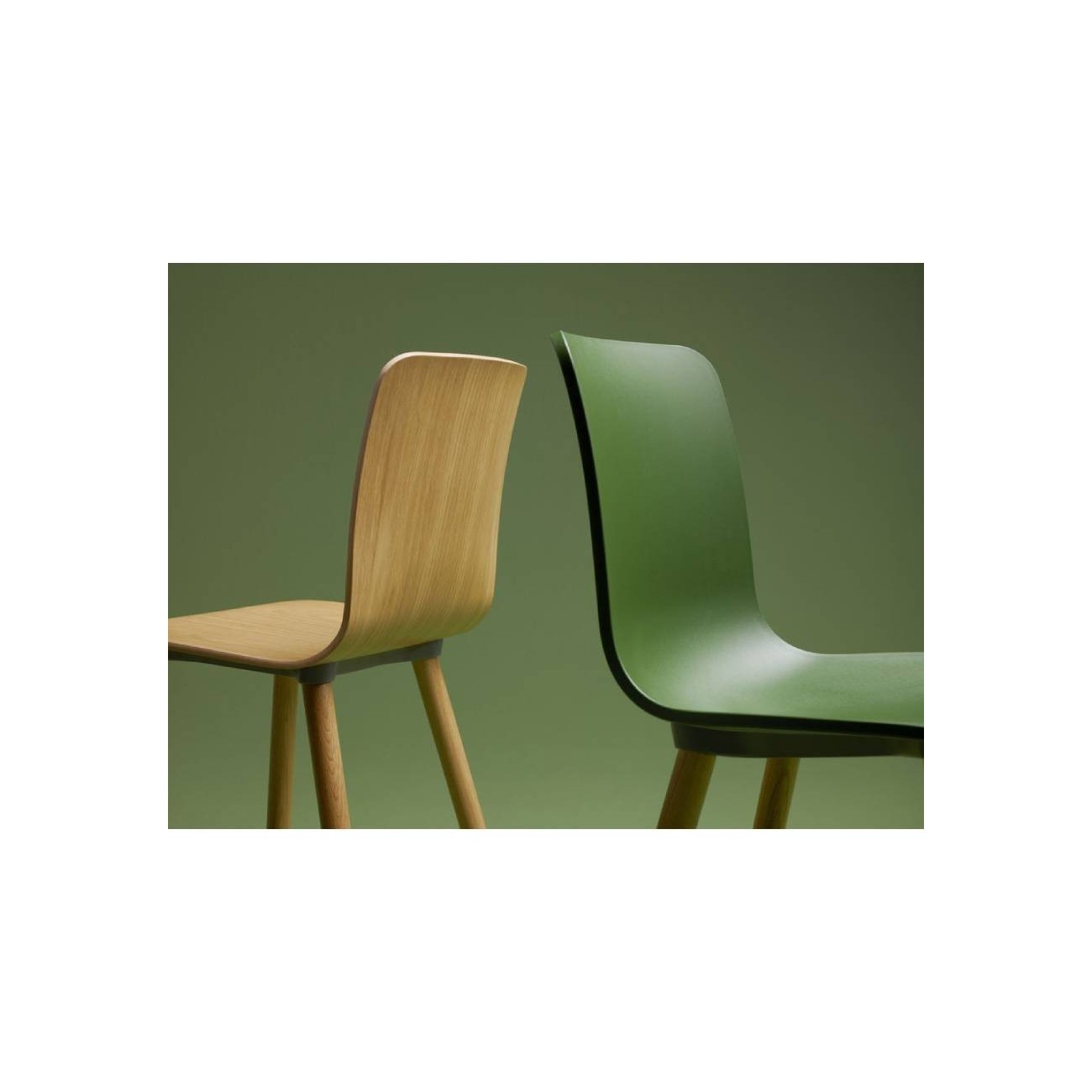 VITRA HAL PLY WOOD SEDIA