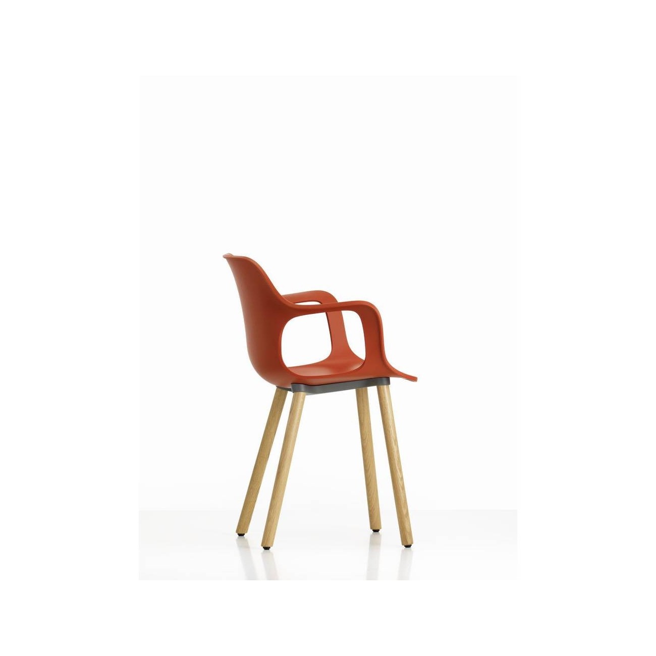 VITRA HAL ARMCHAIR WOOD SEDIA