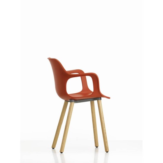 VITRA HAL ARMCHAIR WOOD SEDIA