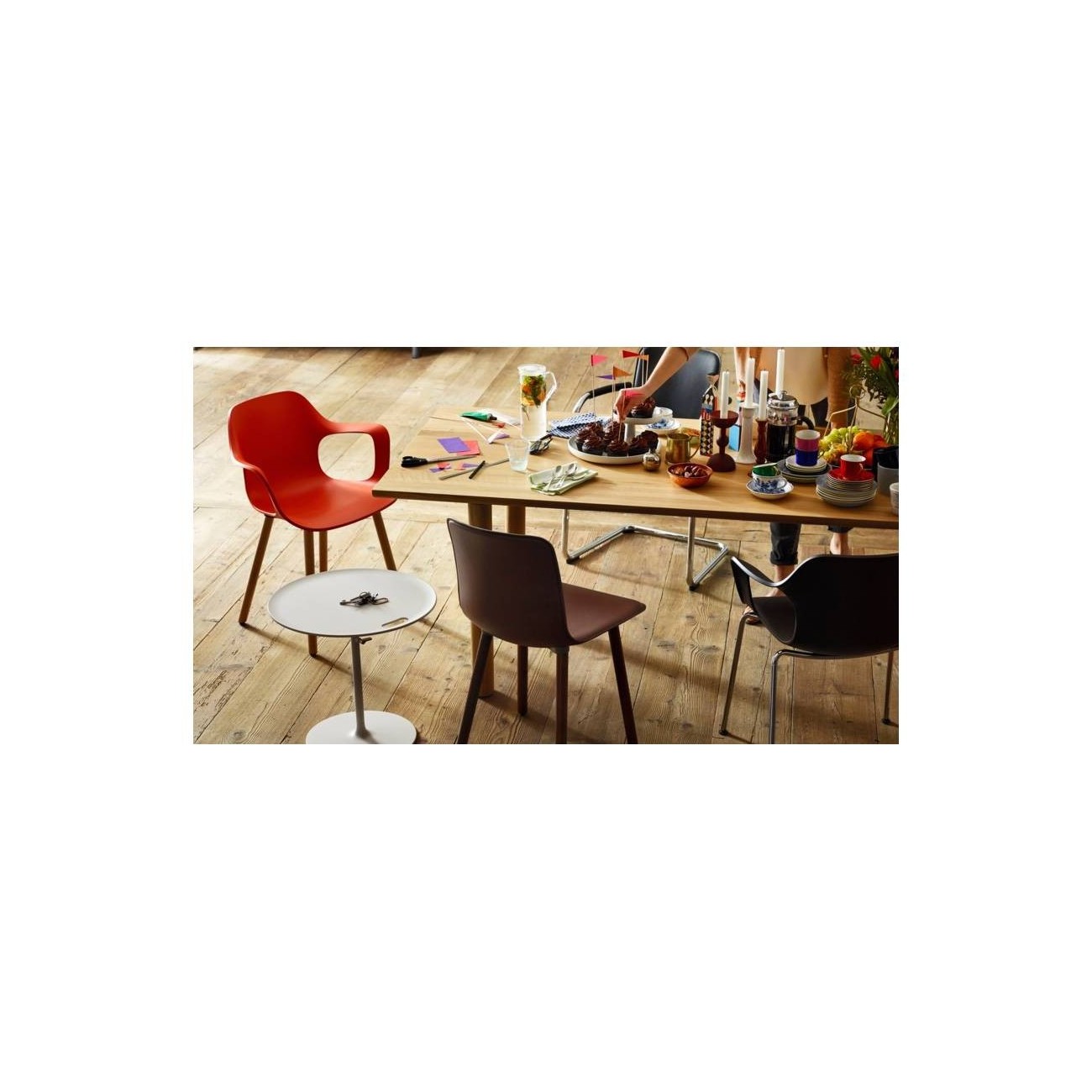 VITRA HAL ARMCHAIR WOOD SEDIA