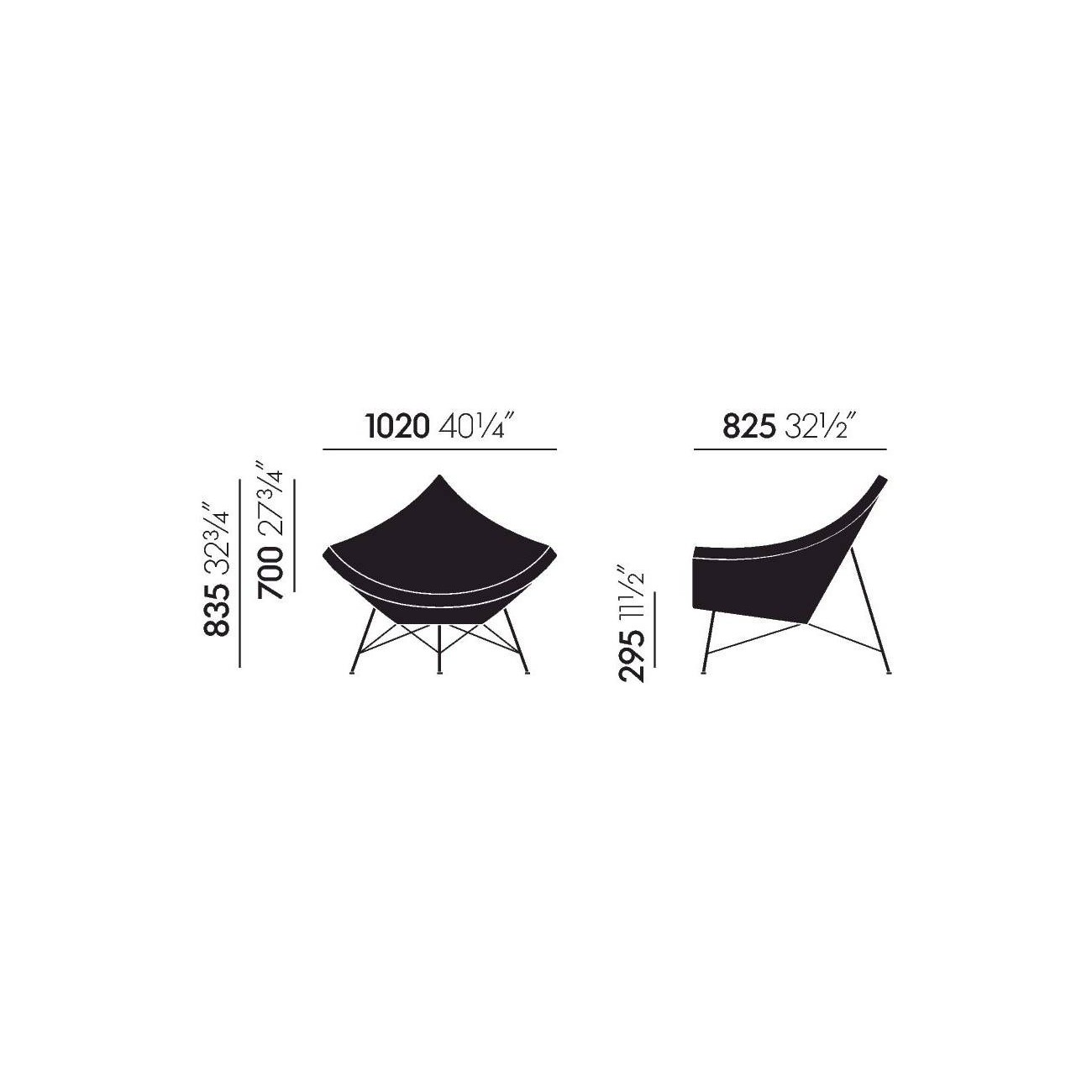 VITRA COCONUT POLTRONA
