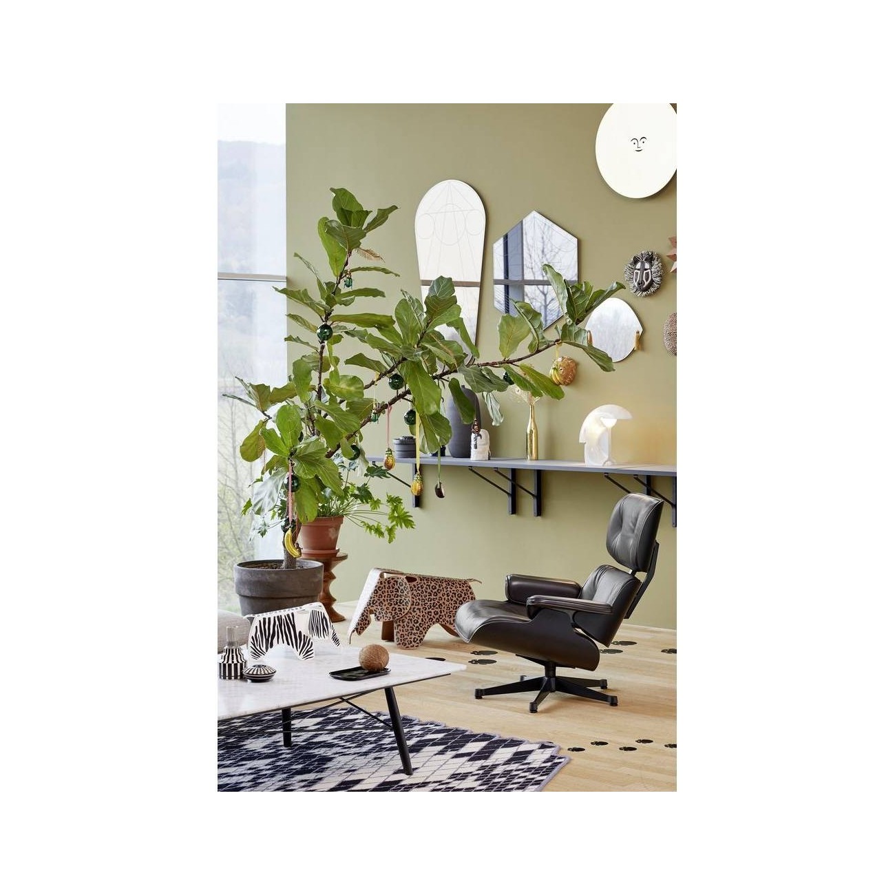 VITRA LOUNGE CHAIR POLTRONA