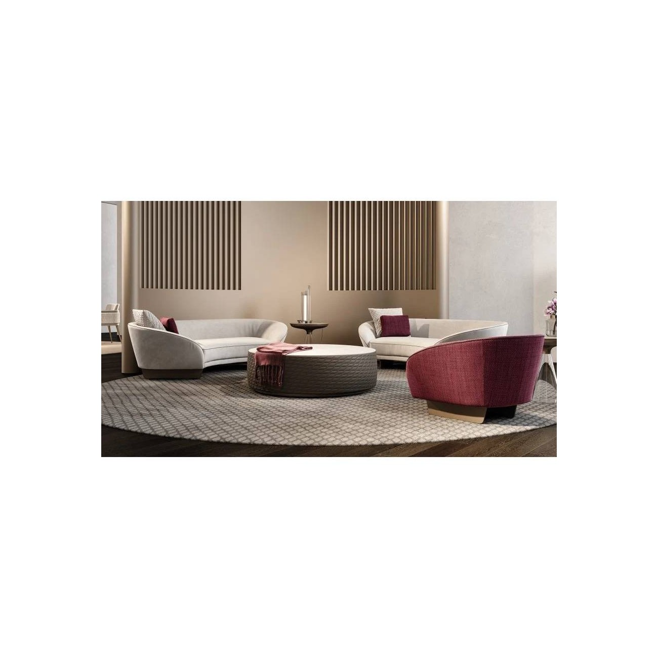 REFLEX ANGELO CIRCLE POUF