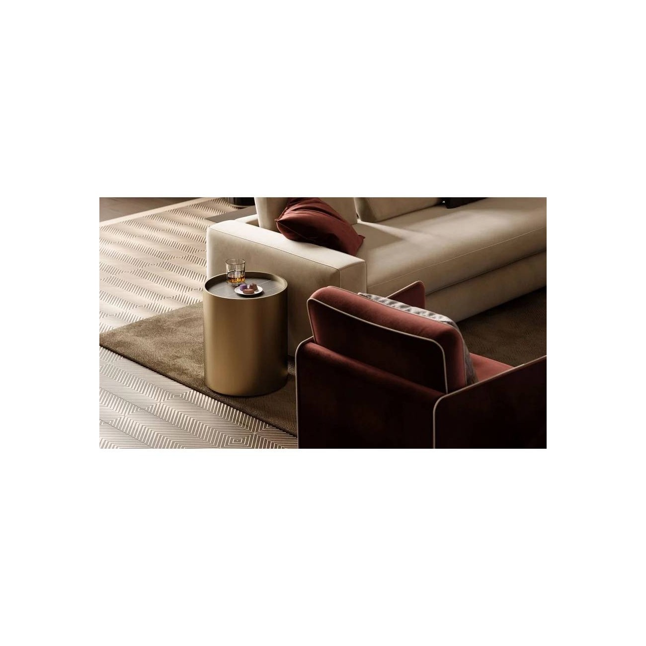 REFLEX ANGELO TAU 40 STEEL POUF