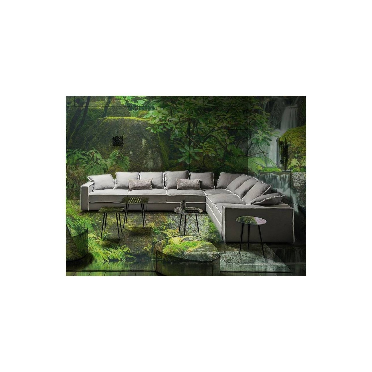 CASAMILANO - PILLOPIPE EVO GREEN DIVANO