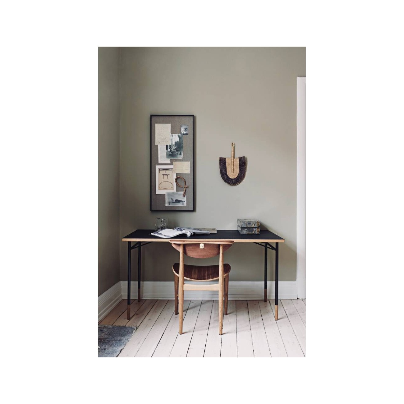 FINN JUHL READING CHAIR - VENEER SEAT - SEDIA