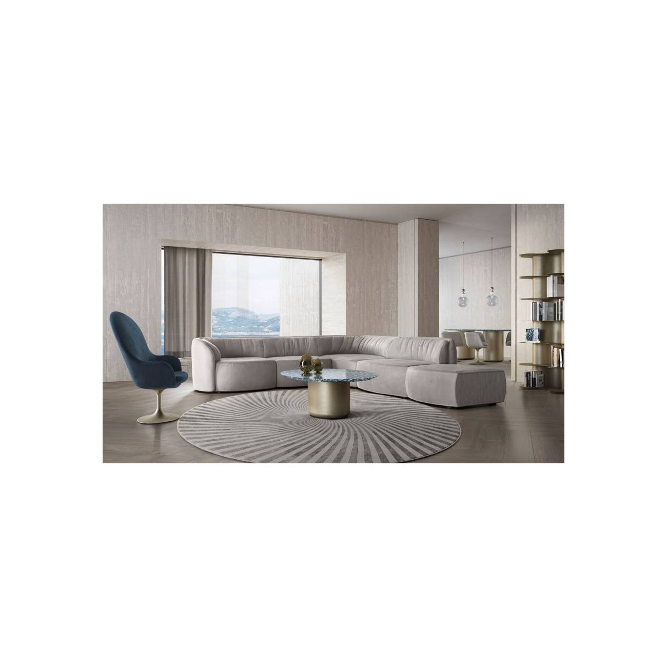 NATUZZI TIDE LIBRERIA