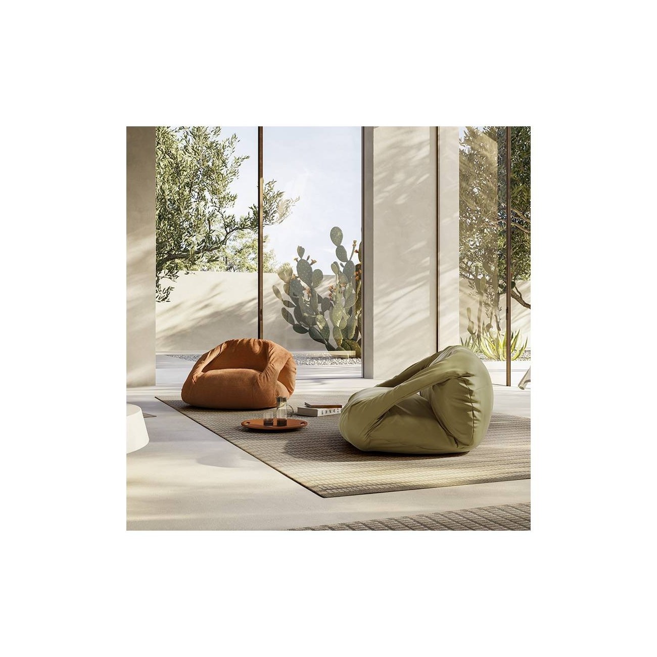 NATUZZI TERRA POUF