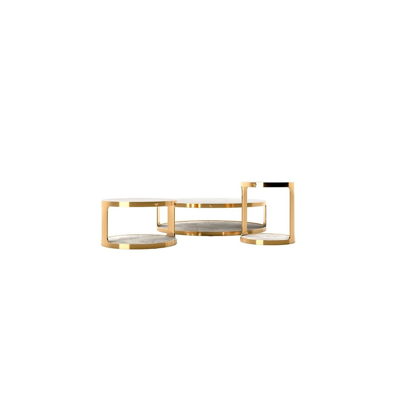 VERSACE HOME - MEDALLION TAVOLINI