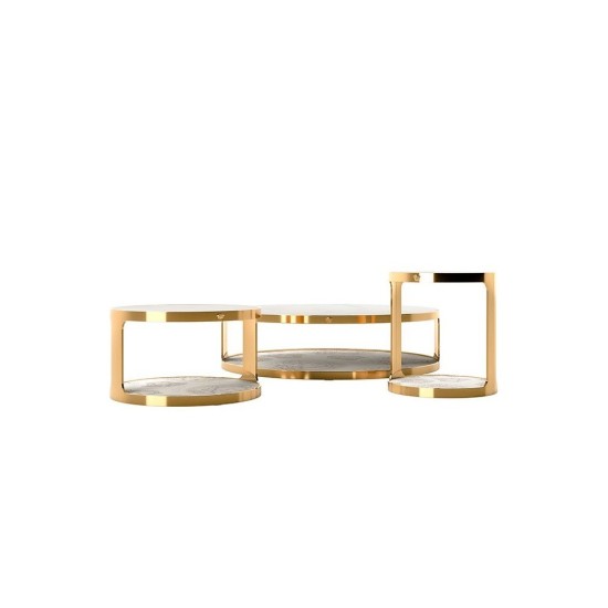 VERSACE HOME - MEDALLION TAVOLINI