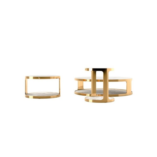 VERSACE HOME - MEDALLION TAVOLINI