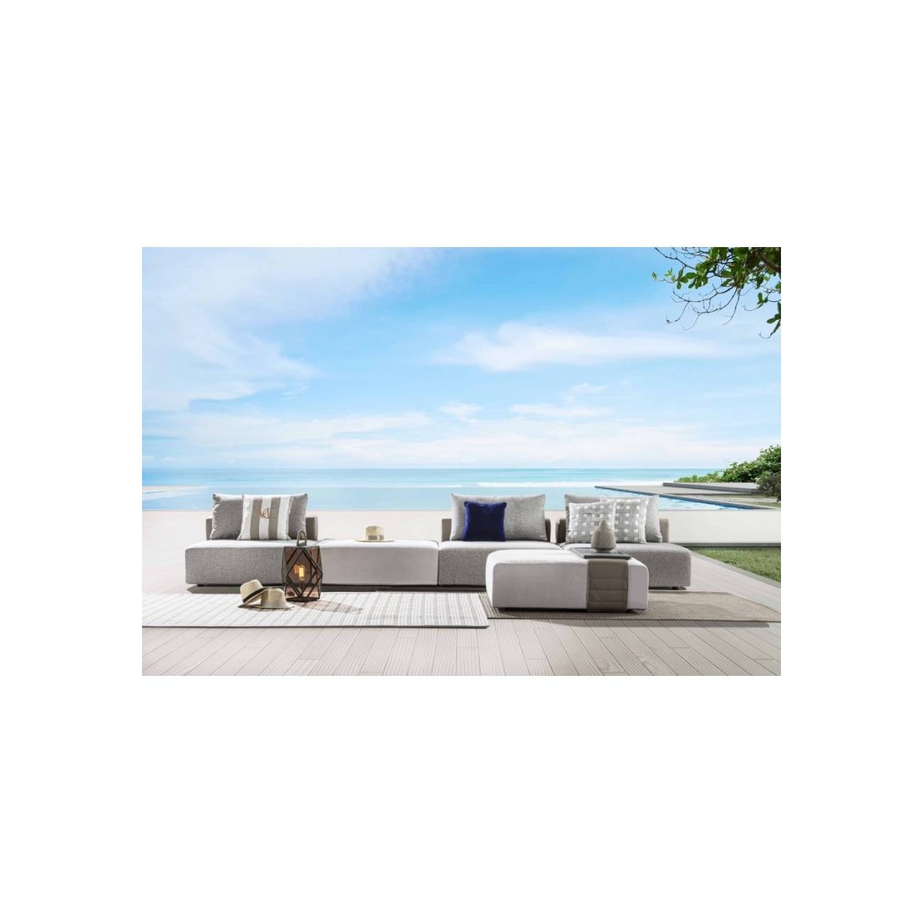 MERONI&COLZANI – LINOSA DIVANO OUTDOOR