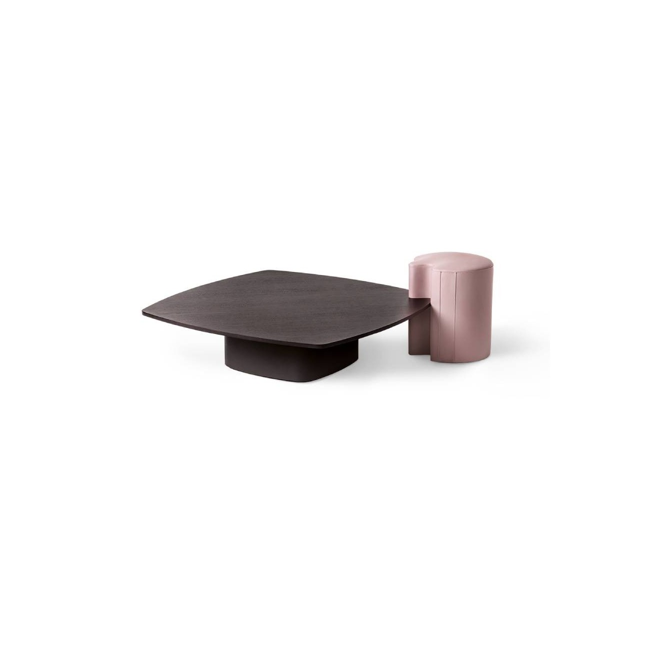 GIORGETTI – WOODY & MIA TAVOLINO E POUF