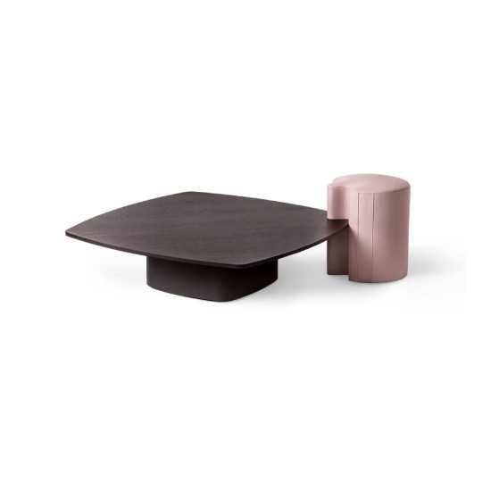 GIORGETTI – WOODY & MIA TAVOLINO E POUF
