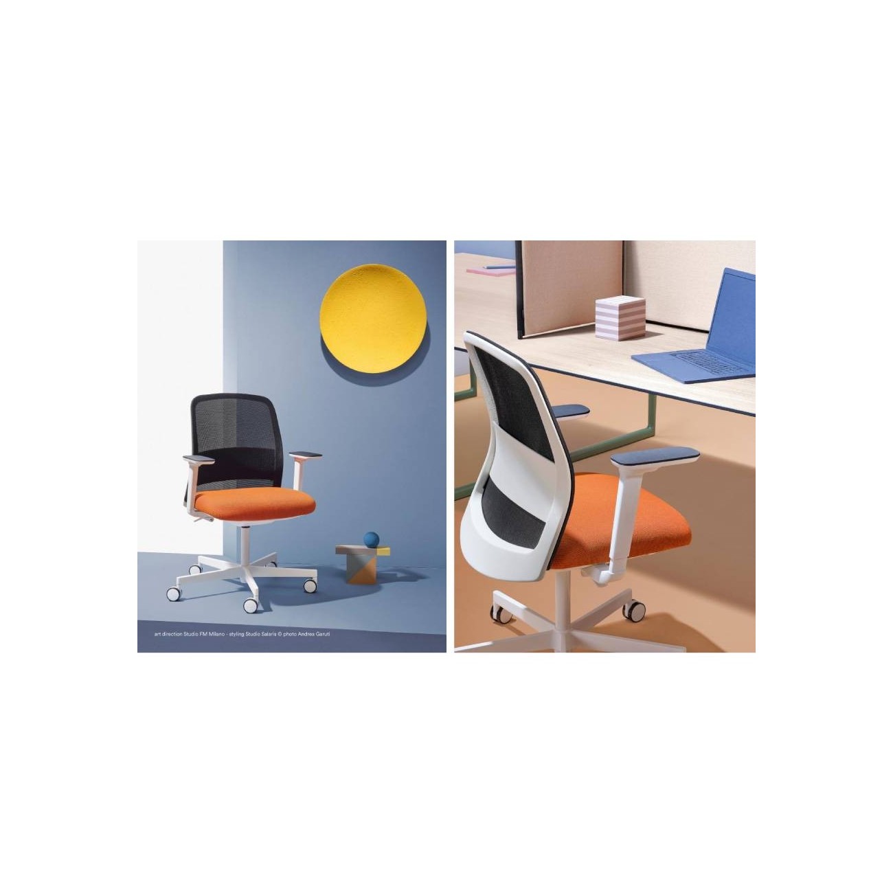 PEDRALI - POLAR 3775-3776 POLTRONCINA UFFICIO