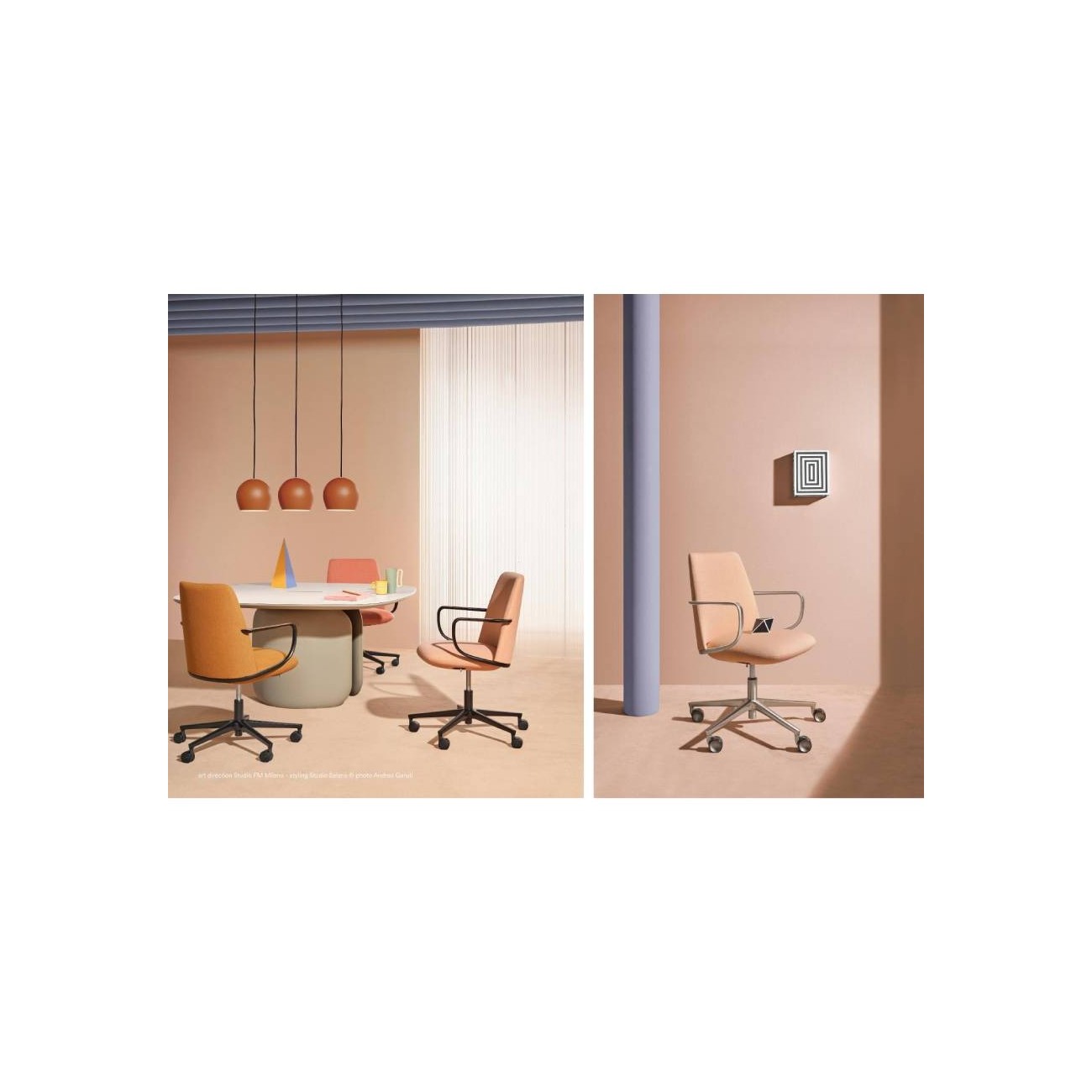 PEDRALI - ELINOR 3756 POLTRONCINA UFFICIO