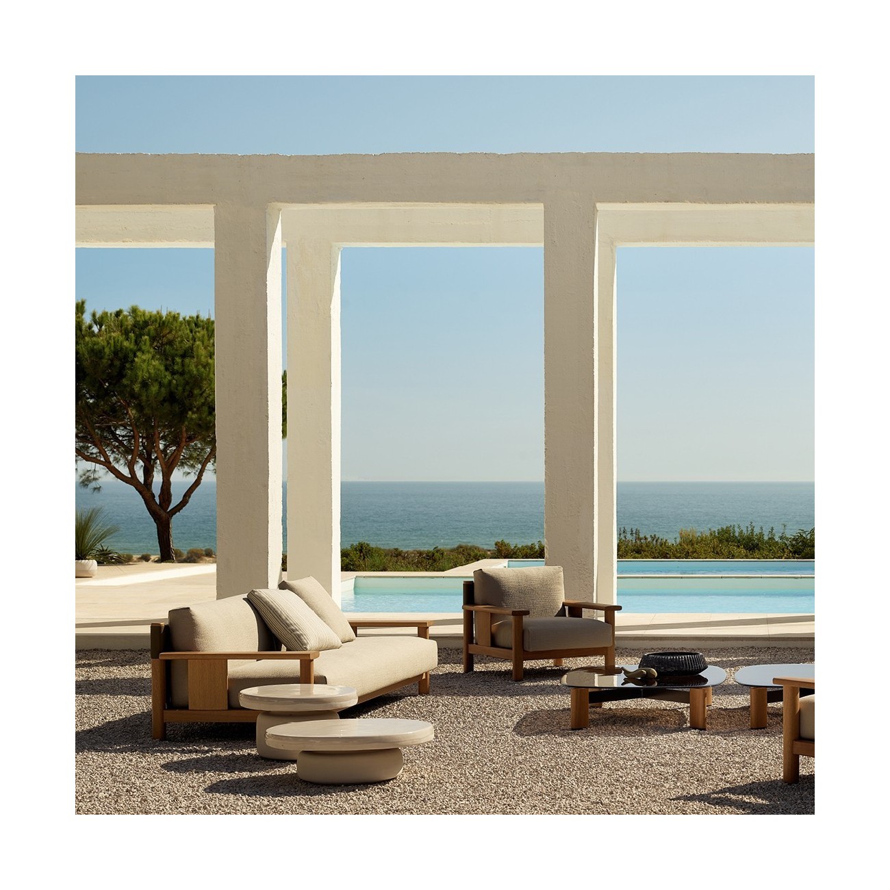 POLIFORM CREW COFFEE TABLE OUTDOOR