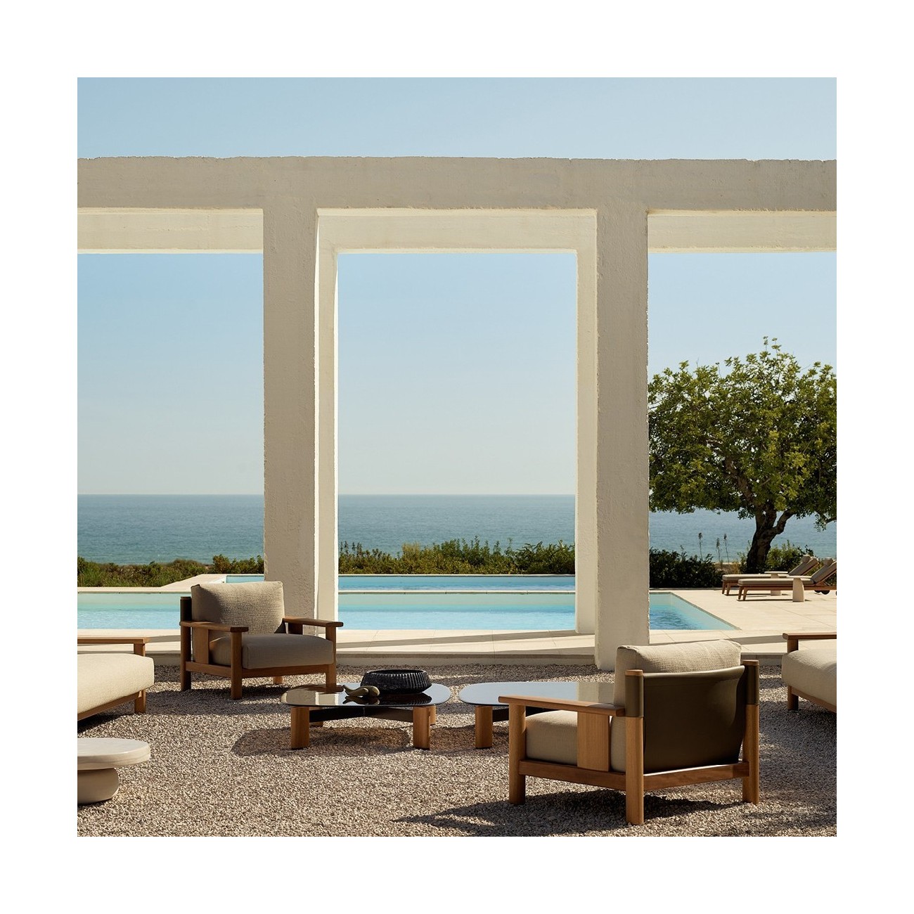 POLIFORM KETCH COFFEE TABLE OUTDOOR