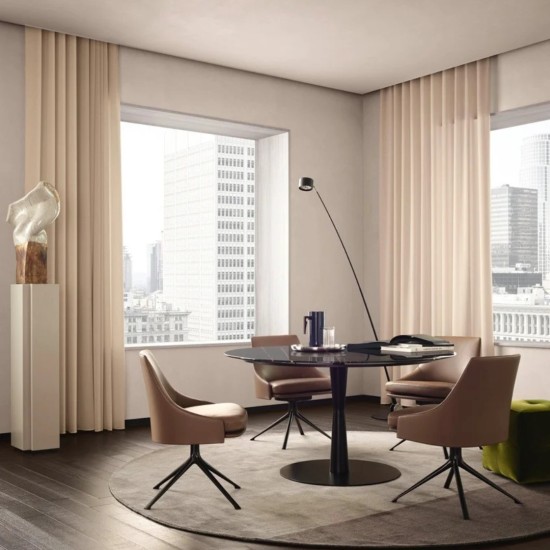 POLIFORM FLUTE TABLE LACCATO