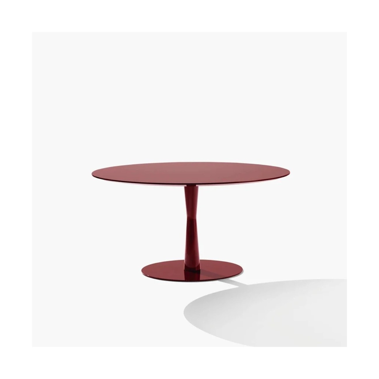 POLIFORM FLUTE TABLE LACCATO