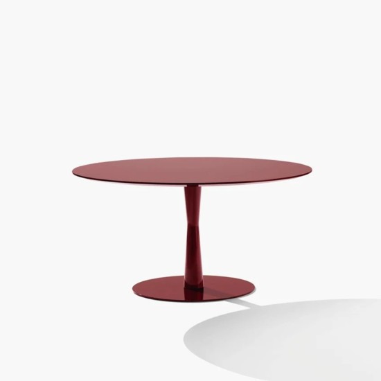 POLIFORM FLUTE TABLE LACCATO