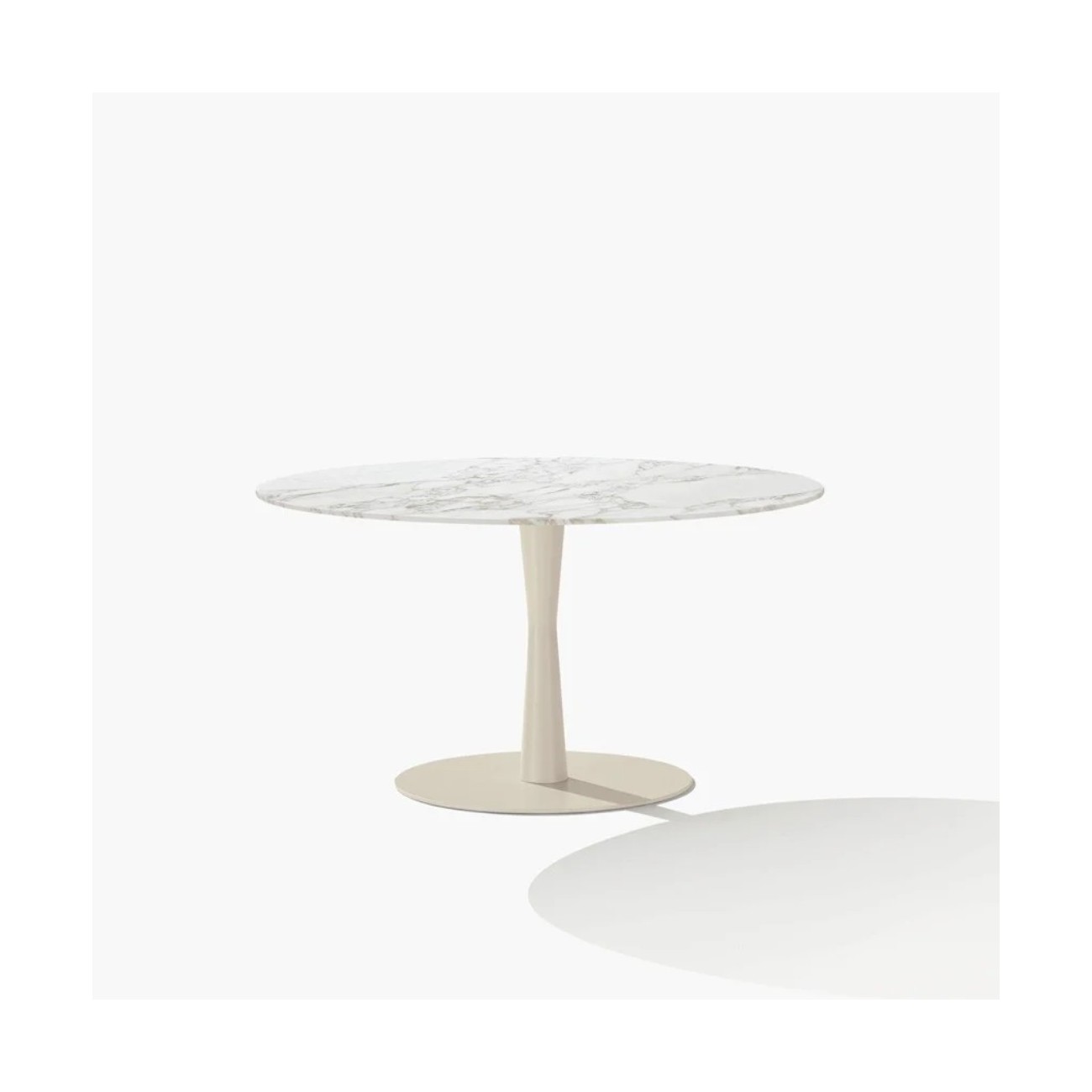 POLIFORM FLUTE TABLE LACCATO